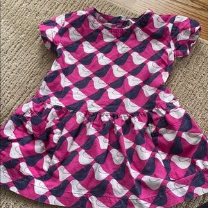 Tea Collection Bird Dress 2T